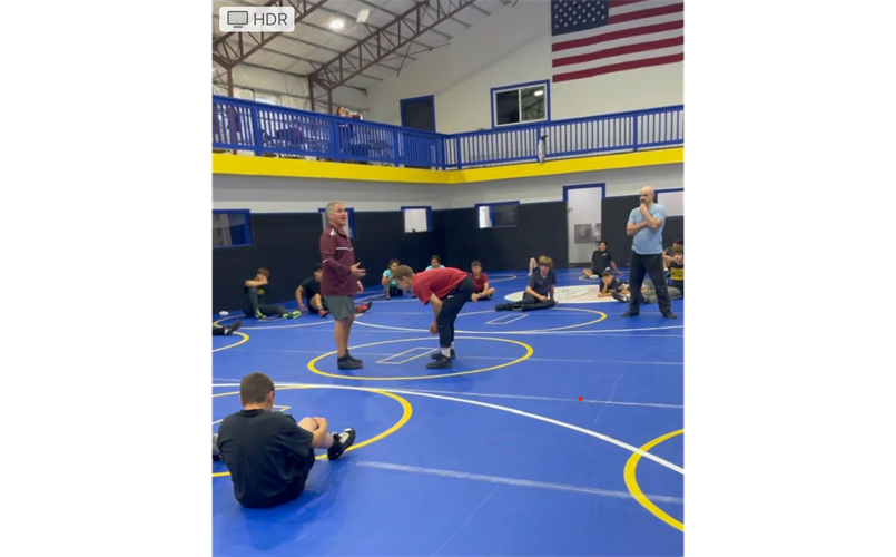 Successful Wrestling Clinic
